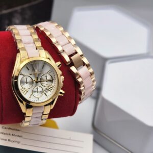 Affordable Michael Kors-Style Chain Watch – Elegant Analog, Water-Resistant