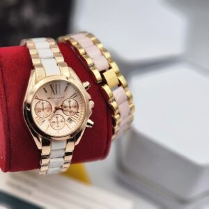 Affordable Michael Kors-Style Chain Watch – Elegant Analog, Water-Resistant