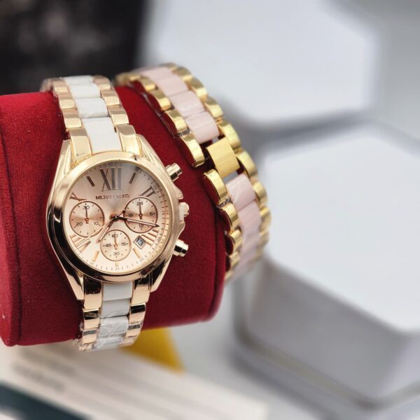 Affordable Michael Kors-Style Chain Watch – Elegant Analog, Water-Resistant - Image 9