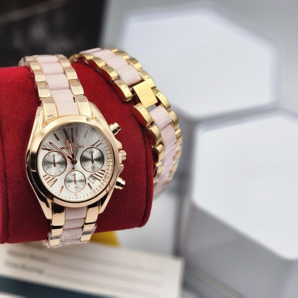 Affordable Michael Kors-Style Chain Watch – Elegant Analog, Water-Resistant - Image 8