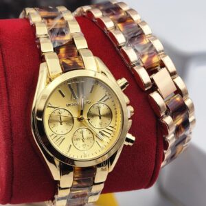 Affordable Michael Kors-Style Chain Watch – Elegant Analog, Water-Resistant